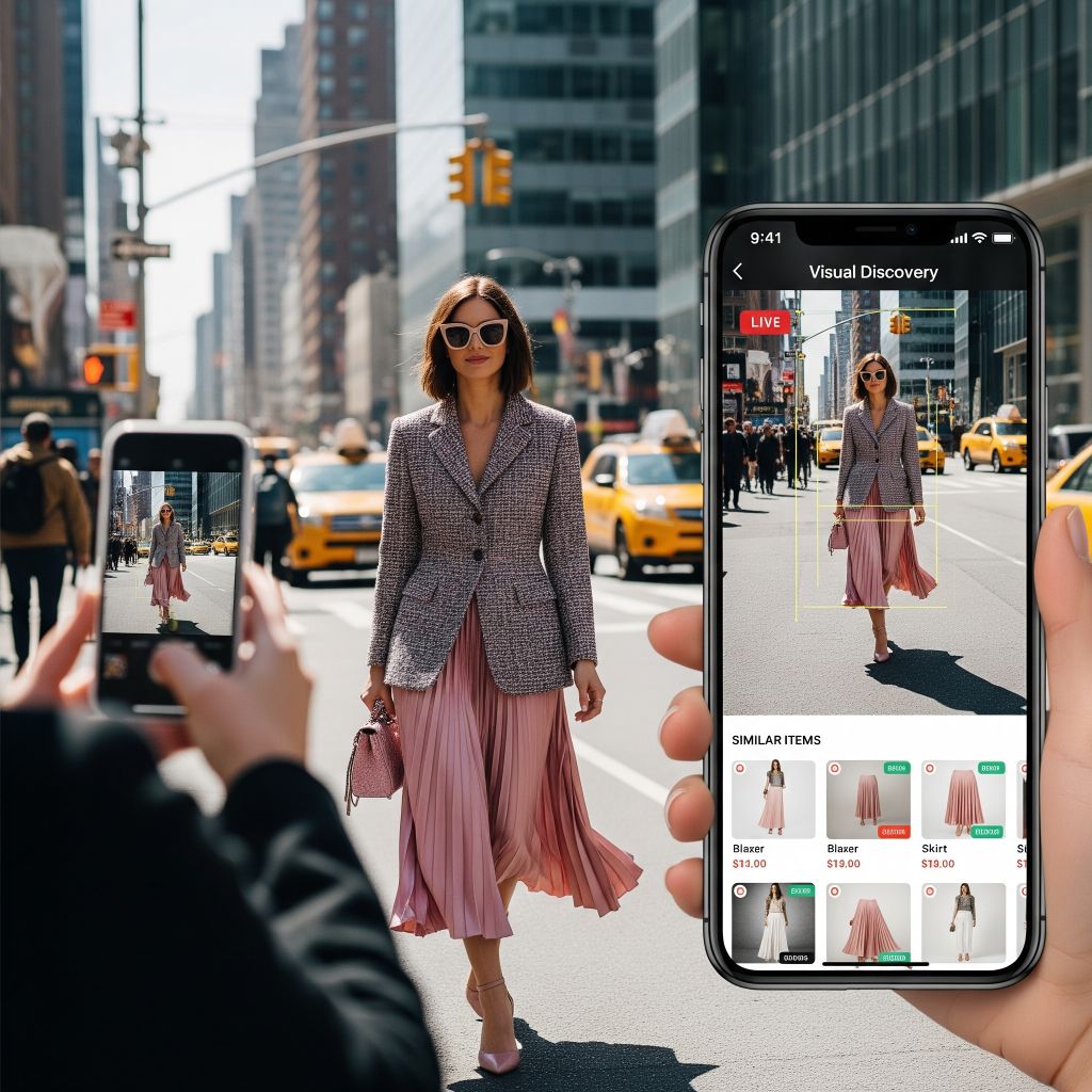 Visual Discovery App Interface